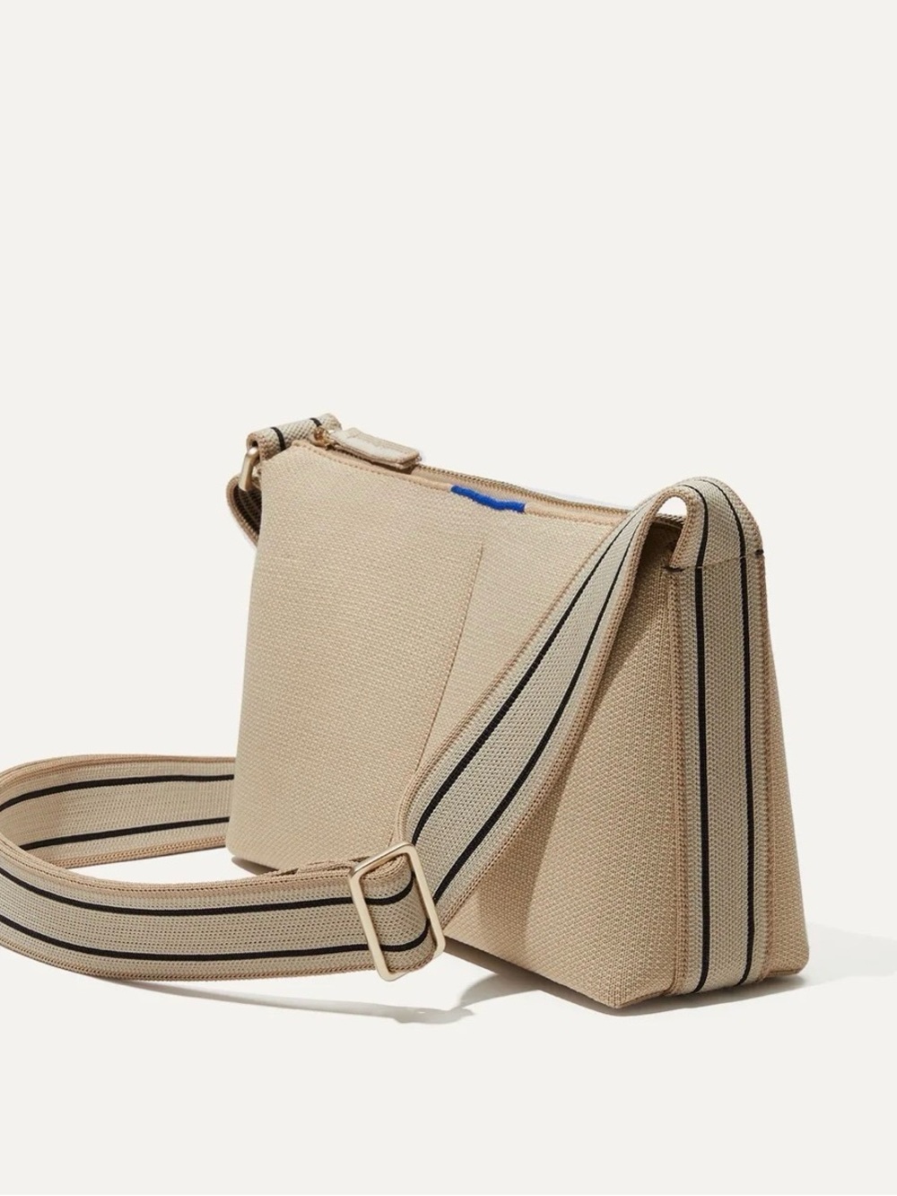 The Casual Crossbody with Striped Adjustable Strap